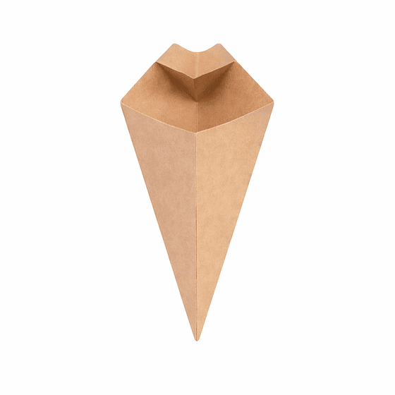 Cono Kraft para Alimentos L (500 und)