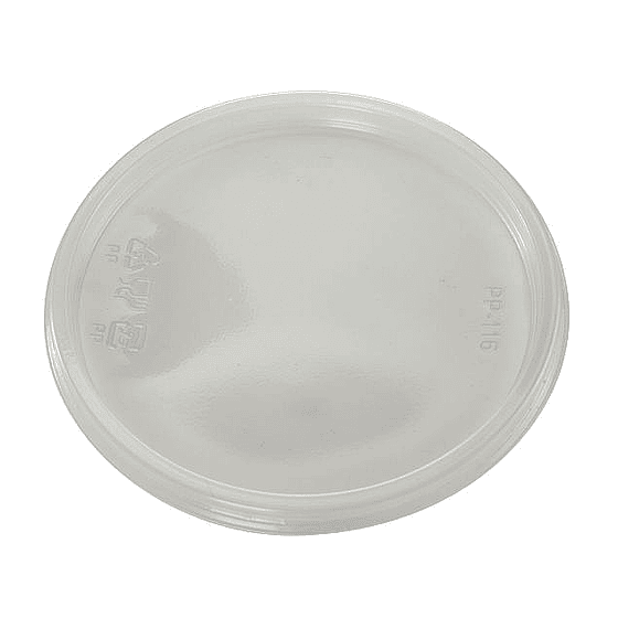 Tapa Potes PP Transparentes 8-32 oz (500 unds)