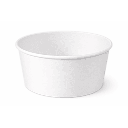 Bowl Kraft Blanco 750 cc (300 und) 