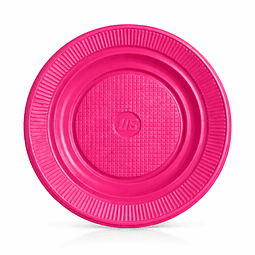 Plato PS 18 cm Fucsia (1.000 unds)