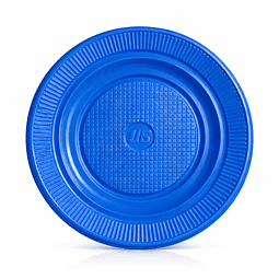Plato PS 18 cm Azul (1.000 unds)