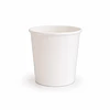 Pote Papel Blanco 16 oz Con Tapa Papel (500 unds)