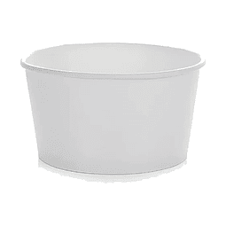 Pote Kraft Blanco 6 oz (500 unds) 