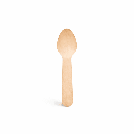 Cuchara de Madera para Té 11 cm (1.000 unds)