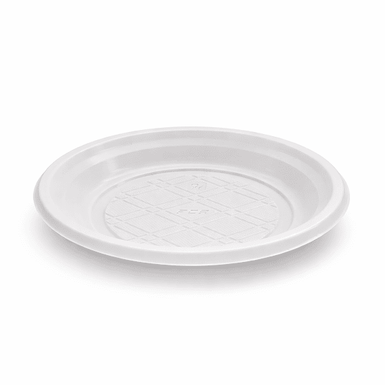 Plato PS Blanco 15 cm (2.000 unds)