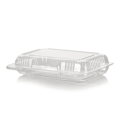 Clamshell Plástico Transparente Sushi 247 (140 unds)