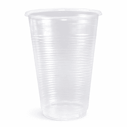 Vaso PP Transparente Anillado 8 oz 250 cc (2.000 unds) CFT-250