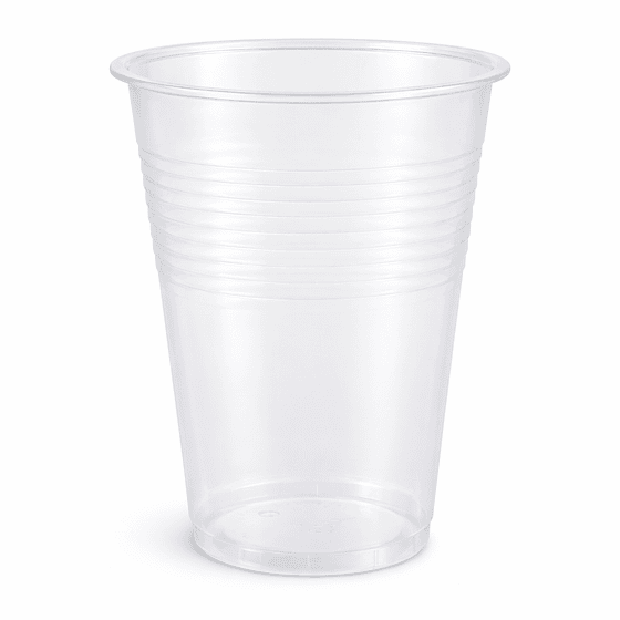 Vaso PP 10 oz Transparente Anillado 
