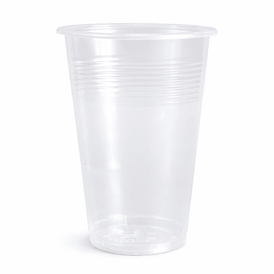 Vaso PP Transparente Anillado 14 oz 400 cc  (500 unds) 