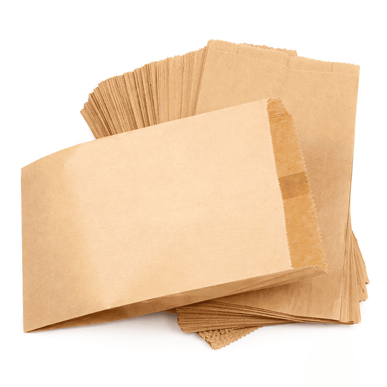 Saco Kraft café 2 Kilos de 16 x 31,5 cm (1.000 unds)