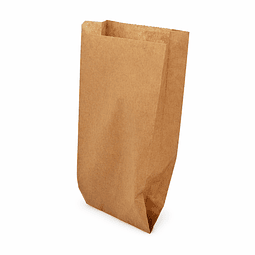 Saco Kraft café 4 Kilos de 18 x 42 cm (500 unds)