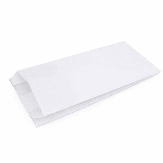 Sacos Papel Blanco 025 de 8 x 13  (1.000 unds)