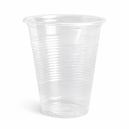Vaso PP 5 Oz. Transparente Anillado
