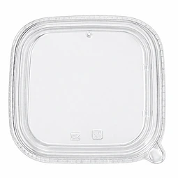 Tapa PET Bowl Cuadrado 750/1000/1400 cc (300 unds)