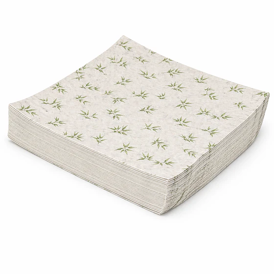 Papel Antigrasa 25x20 cm (500 und) Bambú