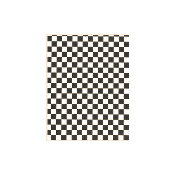 Papel Antigrasa para Envolver Alimentos 30x40 cm (500 und) Cuadros Negros