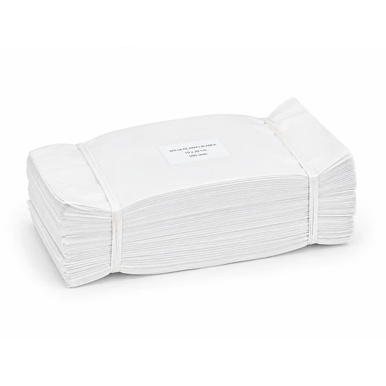Sacos Papel Blanco 025 de 8 x 13  (1.000 unds)