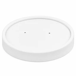 Tapa Papel Pote Blanco 6 Oz