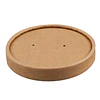 Pote Kraft café 6 oz con Tapa Kraft 90 mm  (1.000 unds)