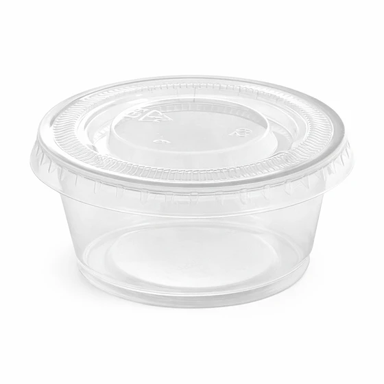 Pocillo PP 3,25 oz con Tapa PP  (2.500 unds)