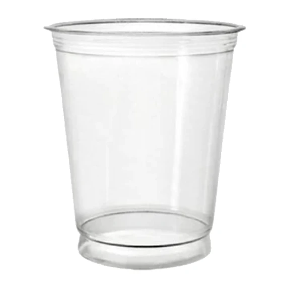 Vaso PET 9 oz con Tapa Domo - Caja 1.000 Unidades