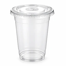 Vaso PET 16 oz con Tapa Plana - Caja 1.000 unidades 