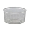 Pote Plástico Facetado Transparente 8 oz  Con Tapa - Caja 2.000 Unidades