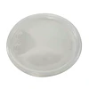 Pote Plástico Facetado Transparente 8 oz  Con Tapa - Caja 2.000 Unidades