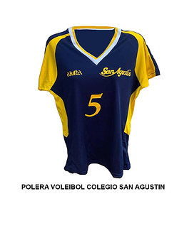 Polera de Voleibol Colegio San Agustin