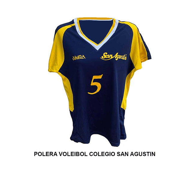 Polera de Voleibol Colegio San Agustin