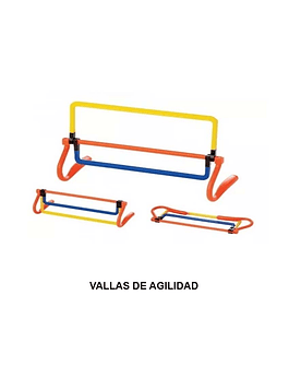 Vallas de agilidad ajustables