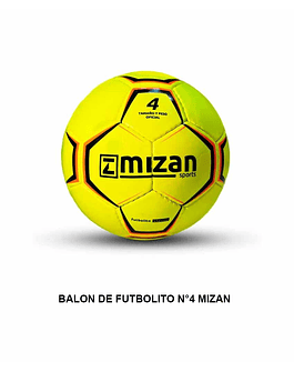Balon de futbolito n°4 Mizan