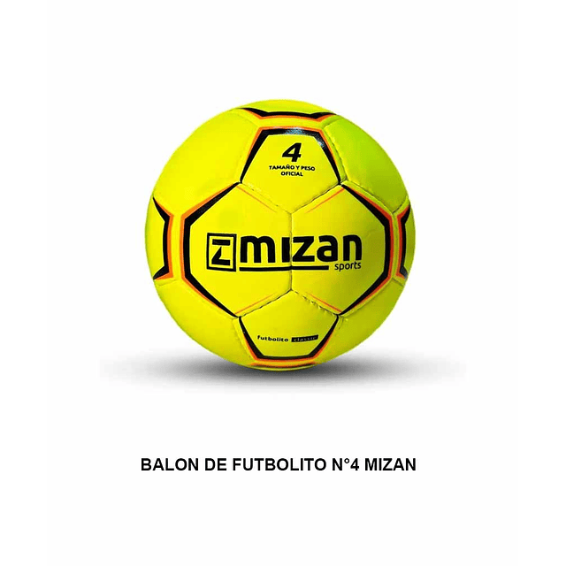 Balon de futbolito n°4 Mizan