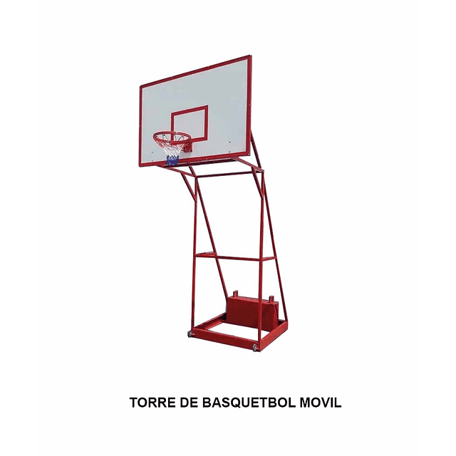 Torre de basquetbol móvil - Fabricación a pedido