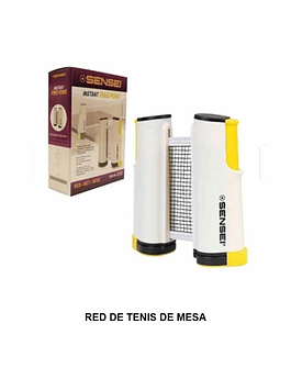 Red de Tenis de Mesa Retractil Sensei