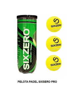 Pelotas Padel Sixzero Pro