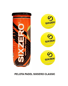 Pelotas Padel Sixzero Classic