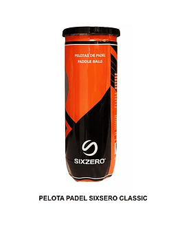 Pelotas Padel Sixzero Classic