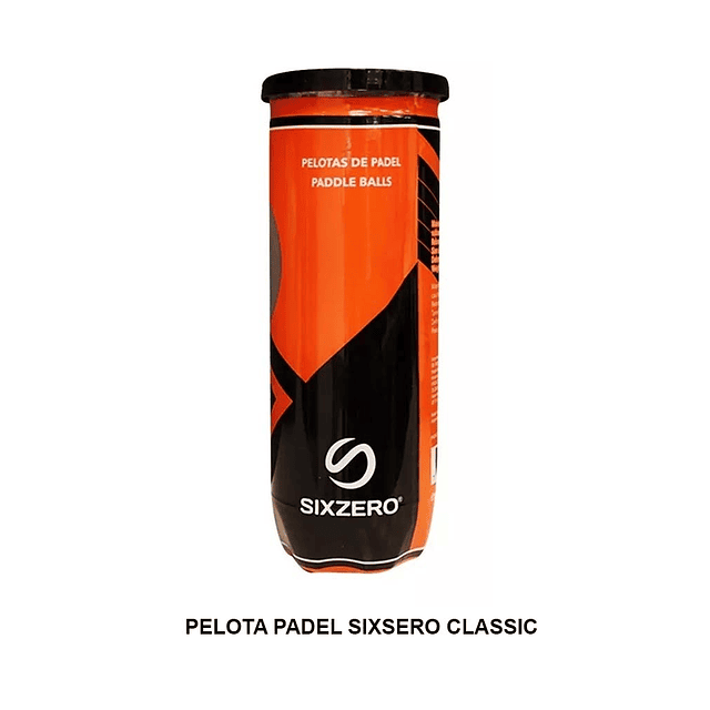 Pelotas Padel Sixzero Classic