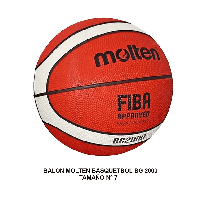 Balon de Basquetbol Molten BG2000 N°7