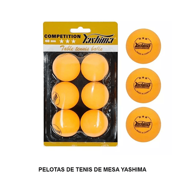 Pelotas de tenis de mesa Yashima