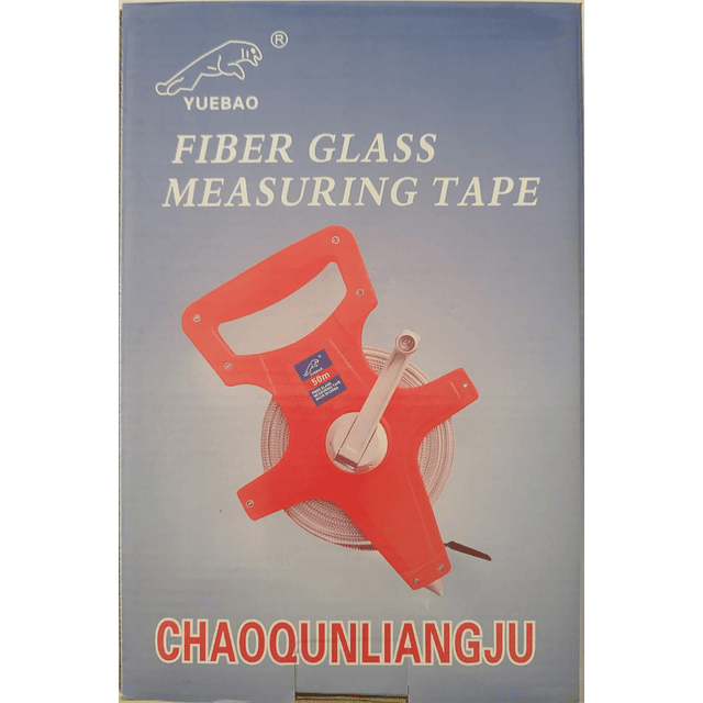 CINTA METRICA FIBRA DE VIDRIO 50 METROS