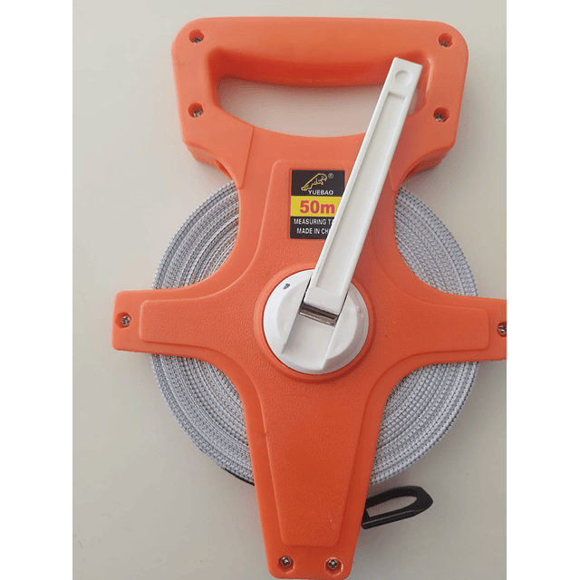 CINTA METRICA FIBRA DE VIDRIO 50 METROS