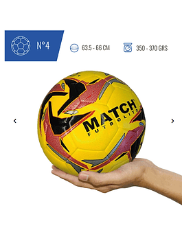  Balón futbolito n°4 MATCH FUTBOLITO