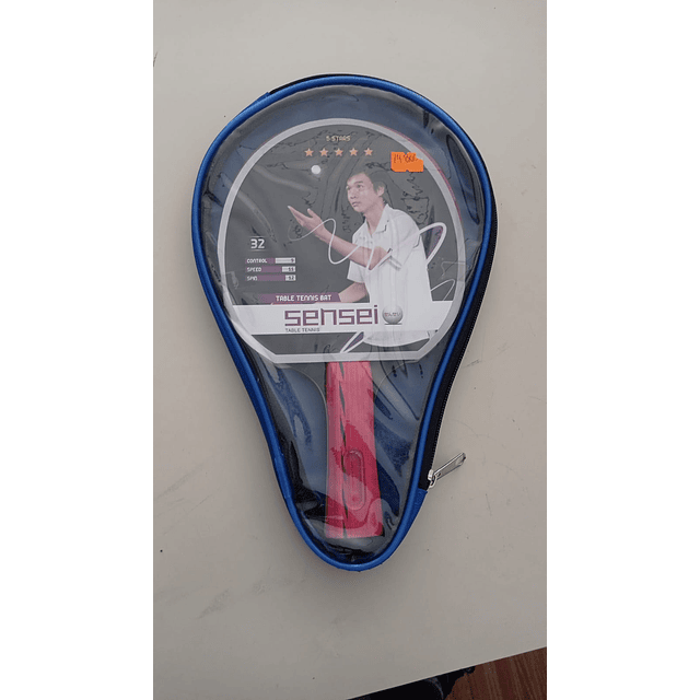 PALETA PING PONG TENIS DE MESA SENSEI 5 ESTRELLAS