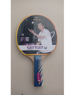 PALETA PING PONG TENIS DE MESA SENSEI 3 ESTRELLAS