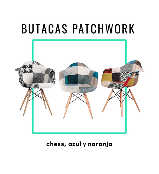 Butacas Patchwork