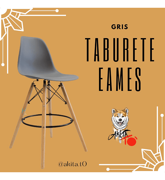 Taburete Eames