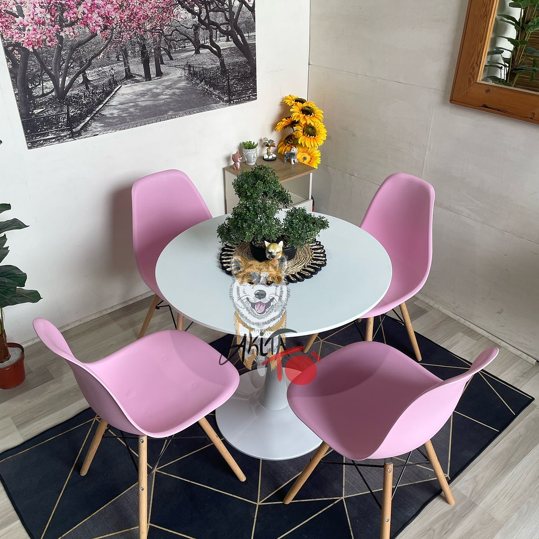 Comedor Bahamas (Mesa tulip + Sillas eames) 8