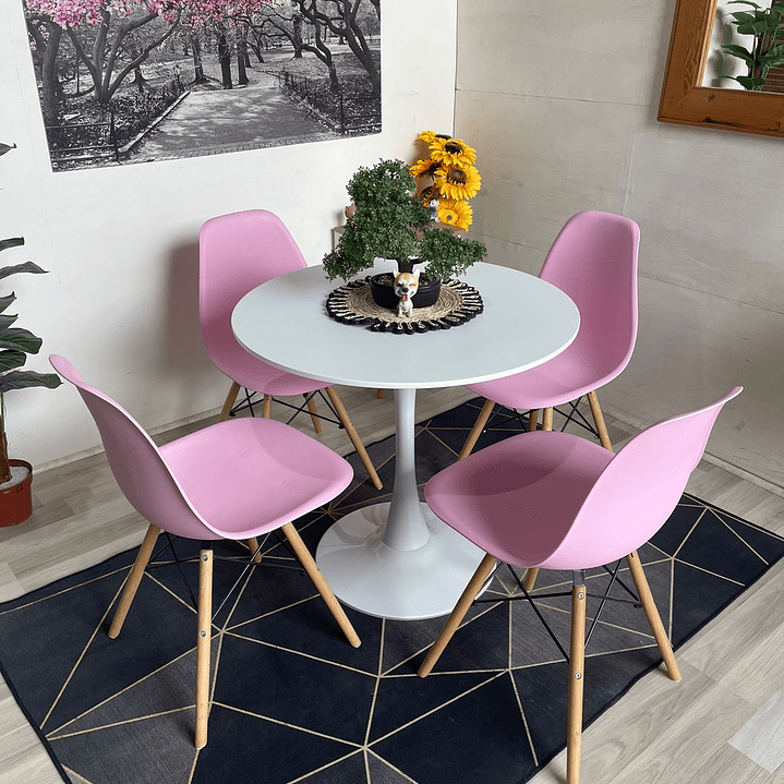 Comedor Bahamas (Mesa tulip + Sillas eames) 7